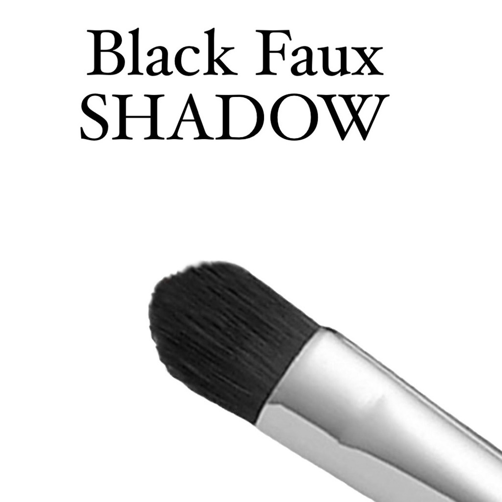 New SHADOW Brush - Vegan Black Faux Cosmetic Makeup Brush, Cosmetics, Eye Shadow